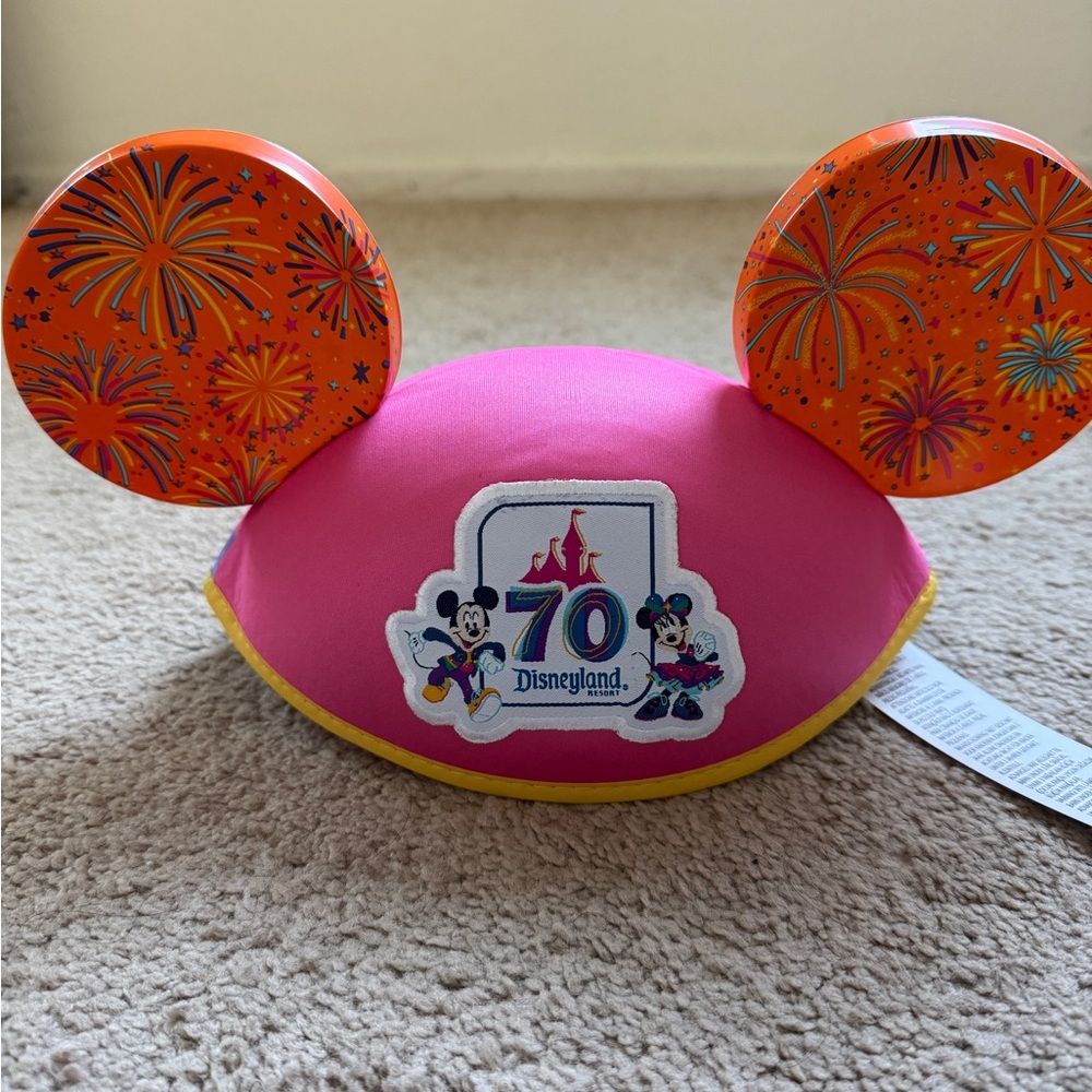 Disneyland Cast Member 70th Anniversary Mickey Ears Hat